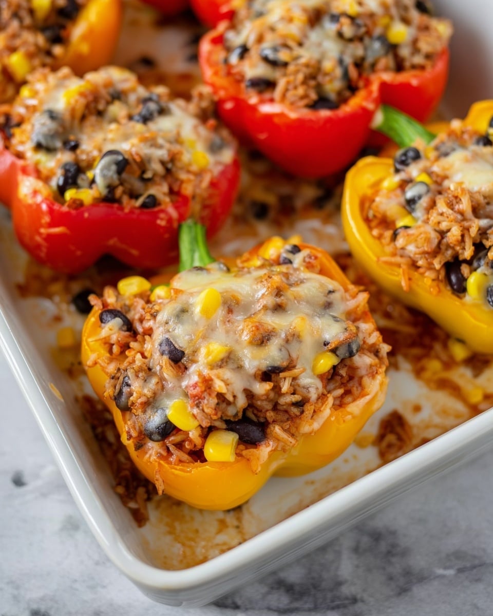 Taco Stuffed Peppers Recipe - Recipe Image