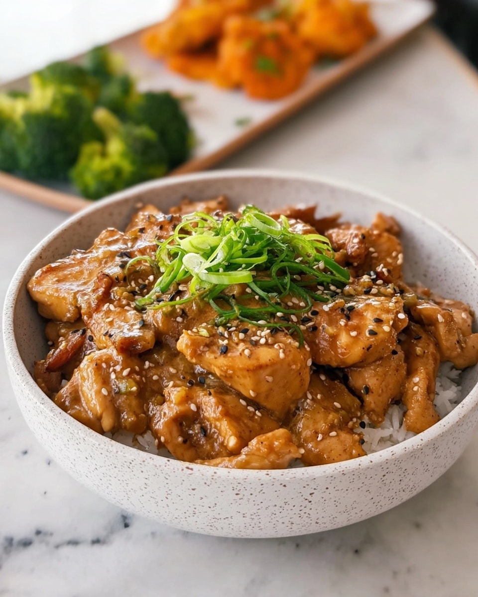 Japanese-Inspired Chicken and Egg Rice Bowl Recipe