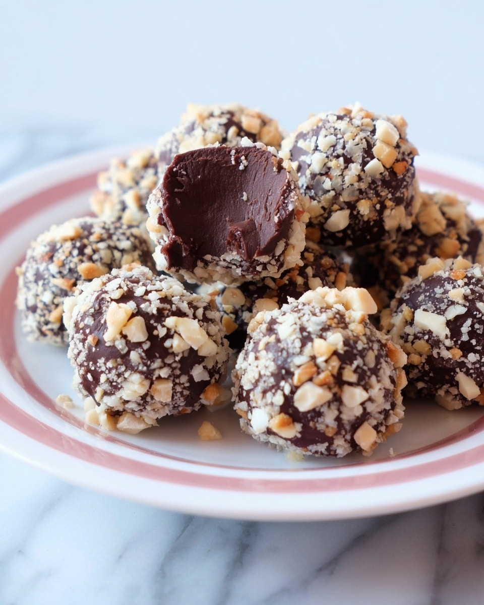 Healthy Chocolate Chickpea Truffles Recipe - Recipe Image