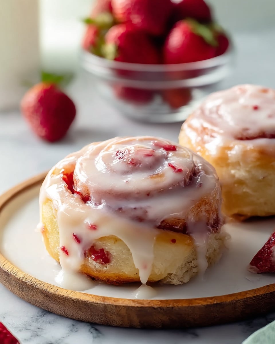 Irresistible Strawberry Cinnamon Rolls Recipe