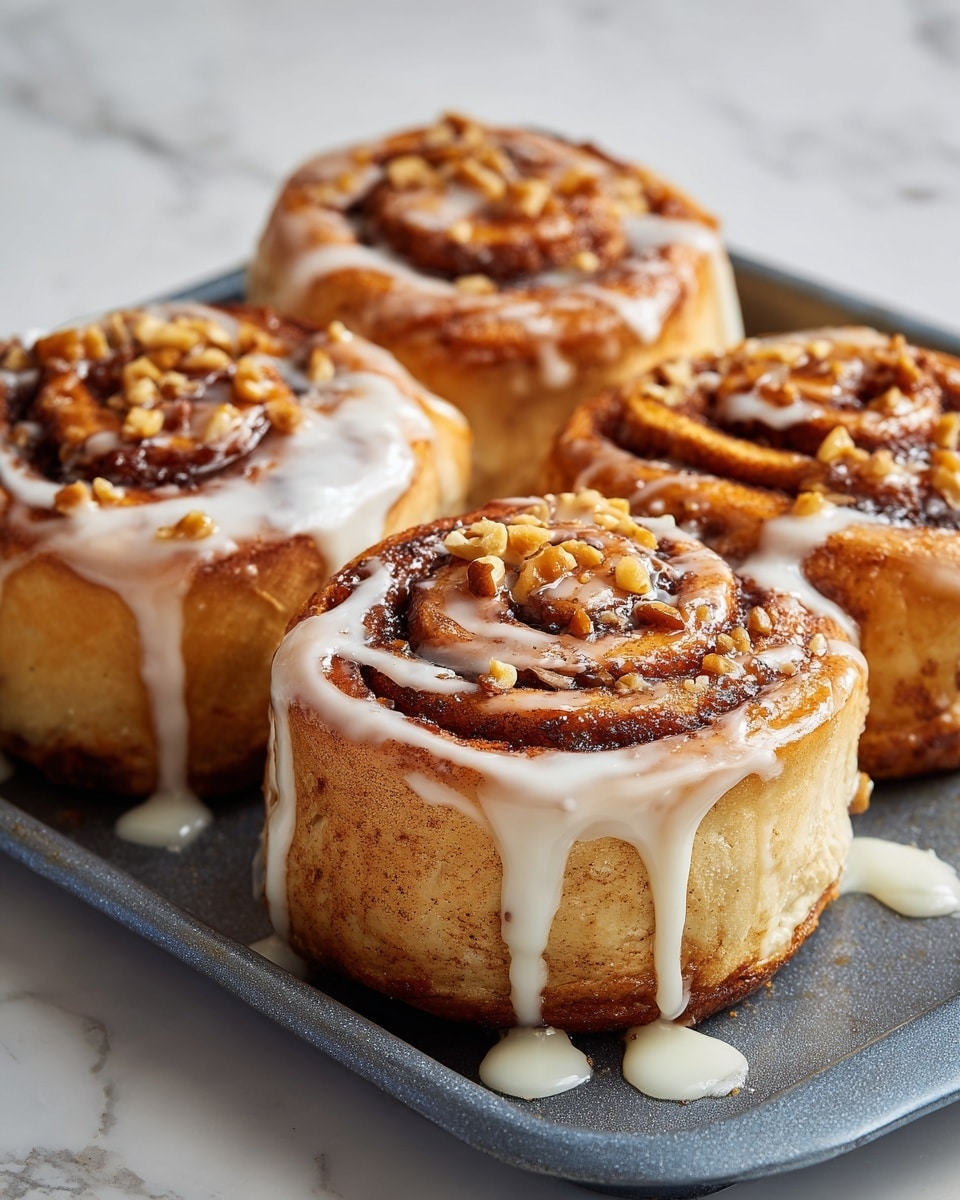 Caramel-Stuffed Cinnamon Rolls Recipe - Recipe Image