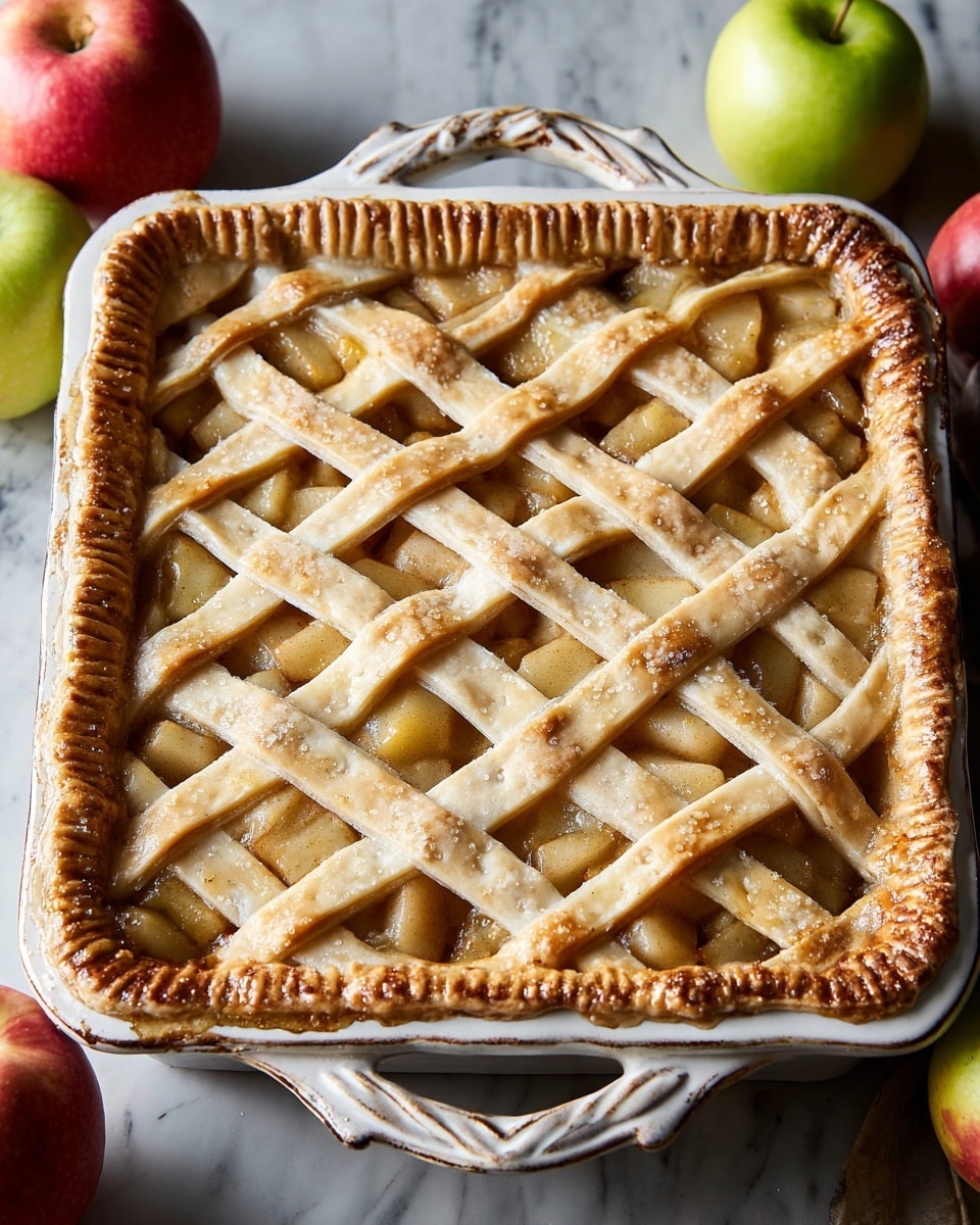 Apple Slab Pie Recipe - Recipe Image