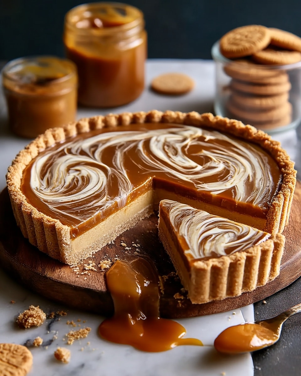 Biscoff Cookie Butter Tart Recipe - Recipe Image