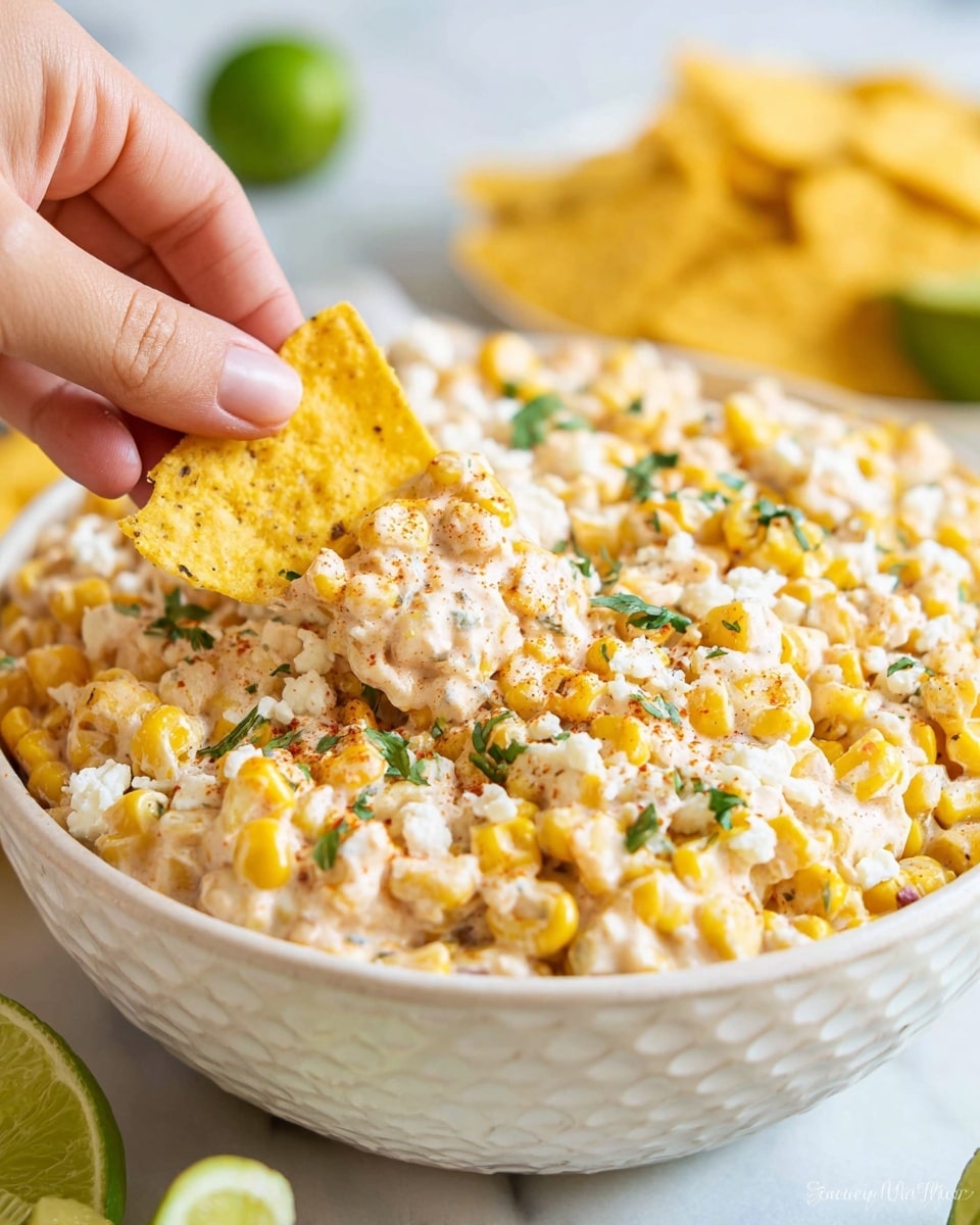 Mexican Street Corn Dip Recipe - Recipe Image
